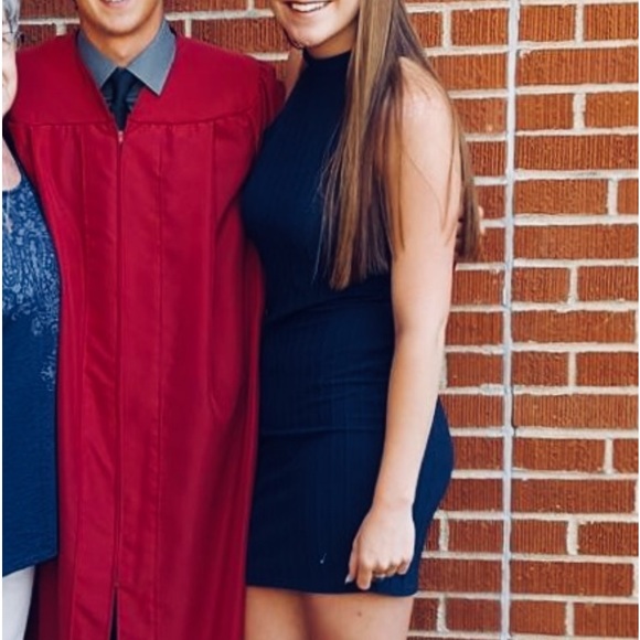 Navy blue dress - Picture 2 of 3